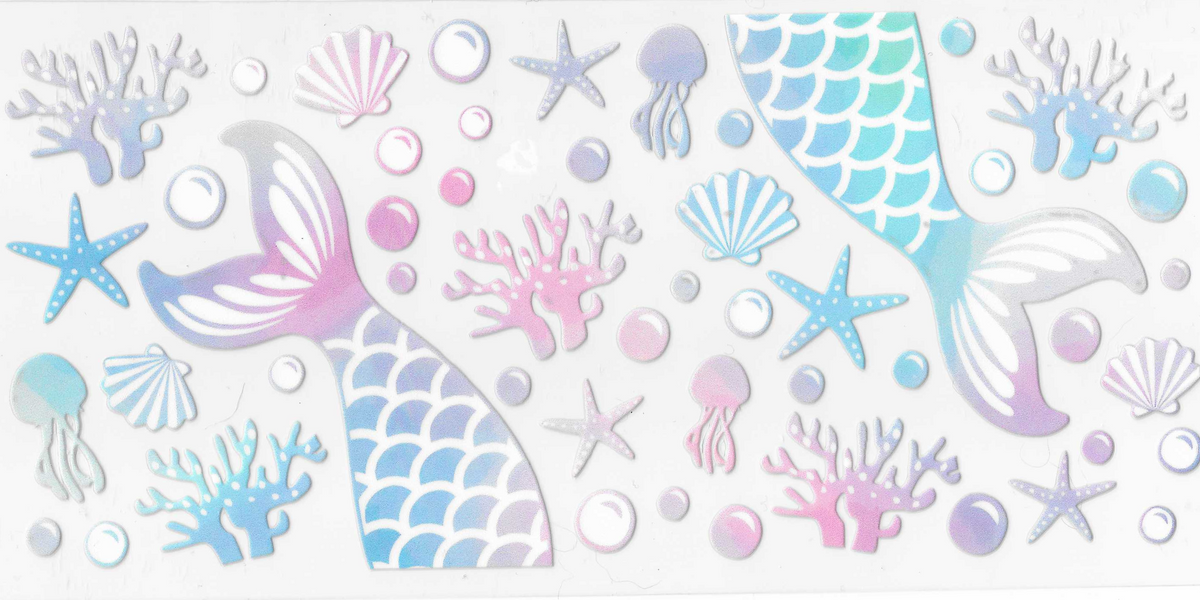 Mermaid Tail & Coral