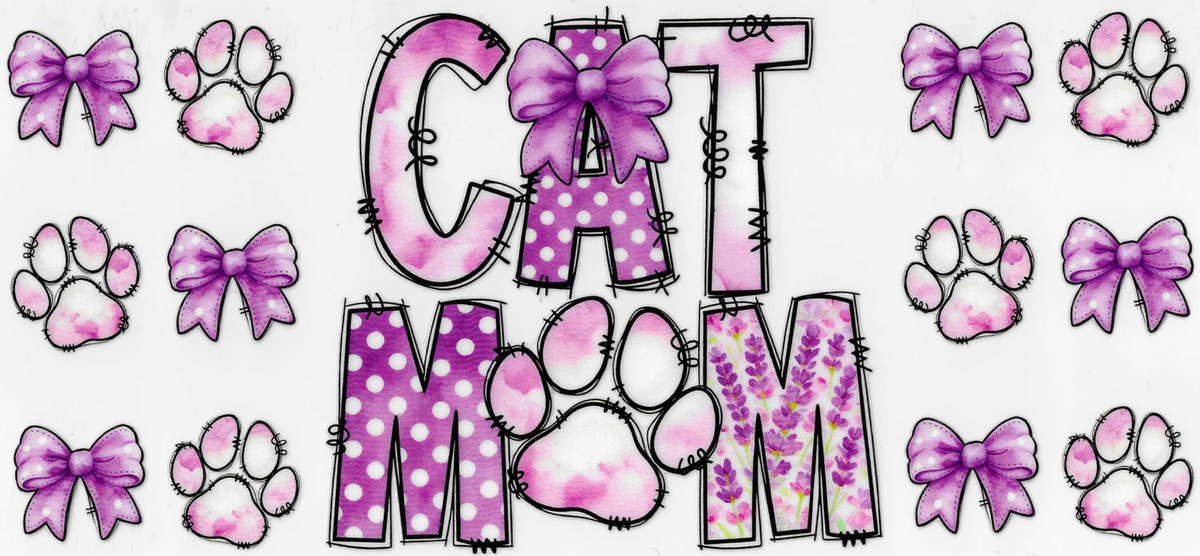 Purple Cat Mom