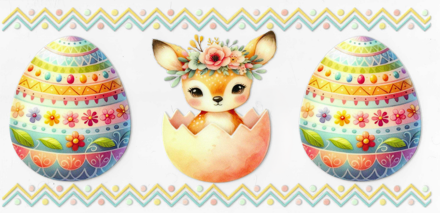 Decorated Eggs & Deer