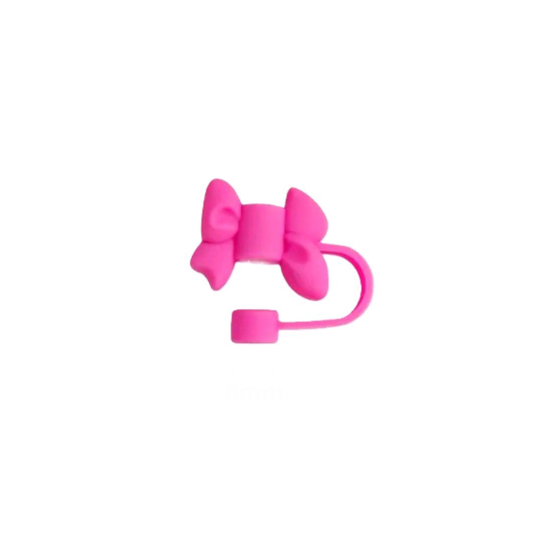 Bow Straw Toppers