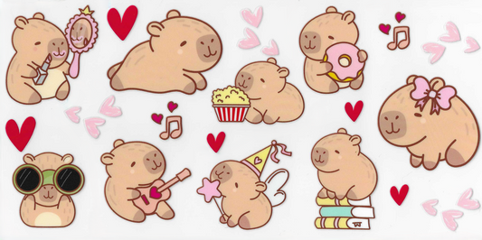 Heart Capybara