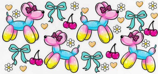 Cherry Balloon Dogs