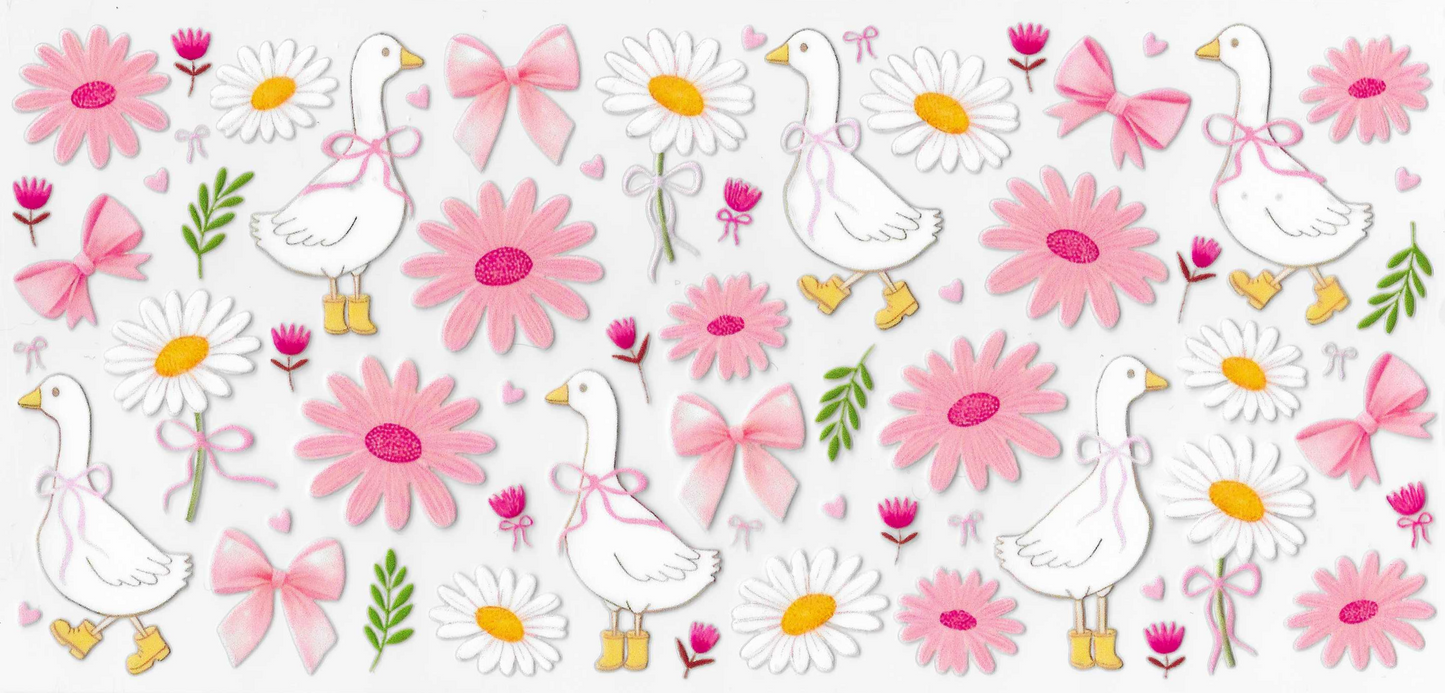 Pink Geese