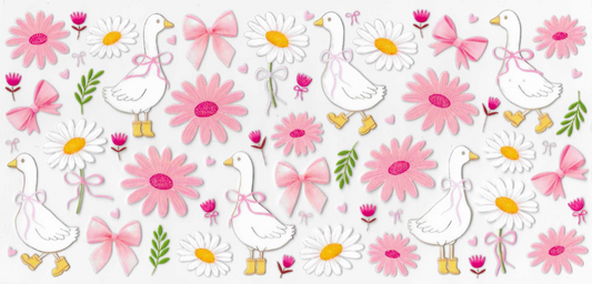 Pink Geese