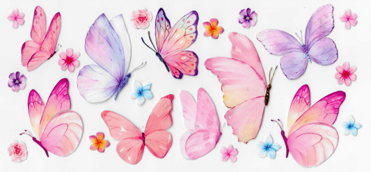 Pastel Butterflies