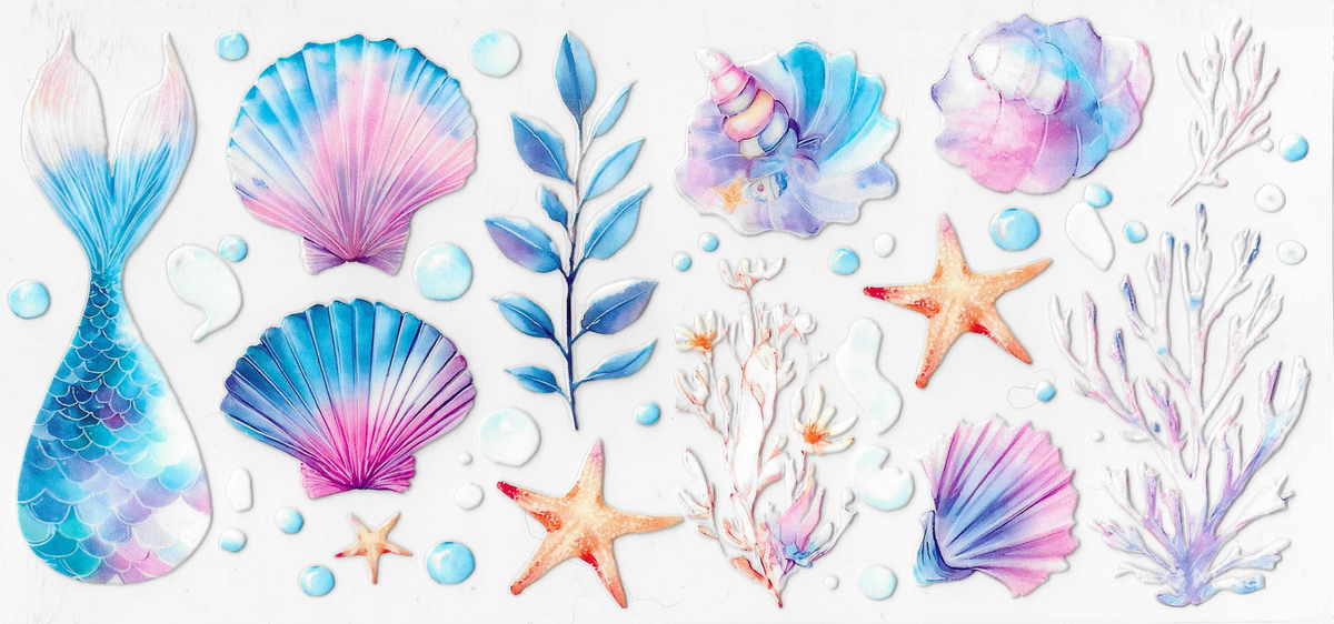 Mermaid Tail & Shells