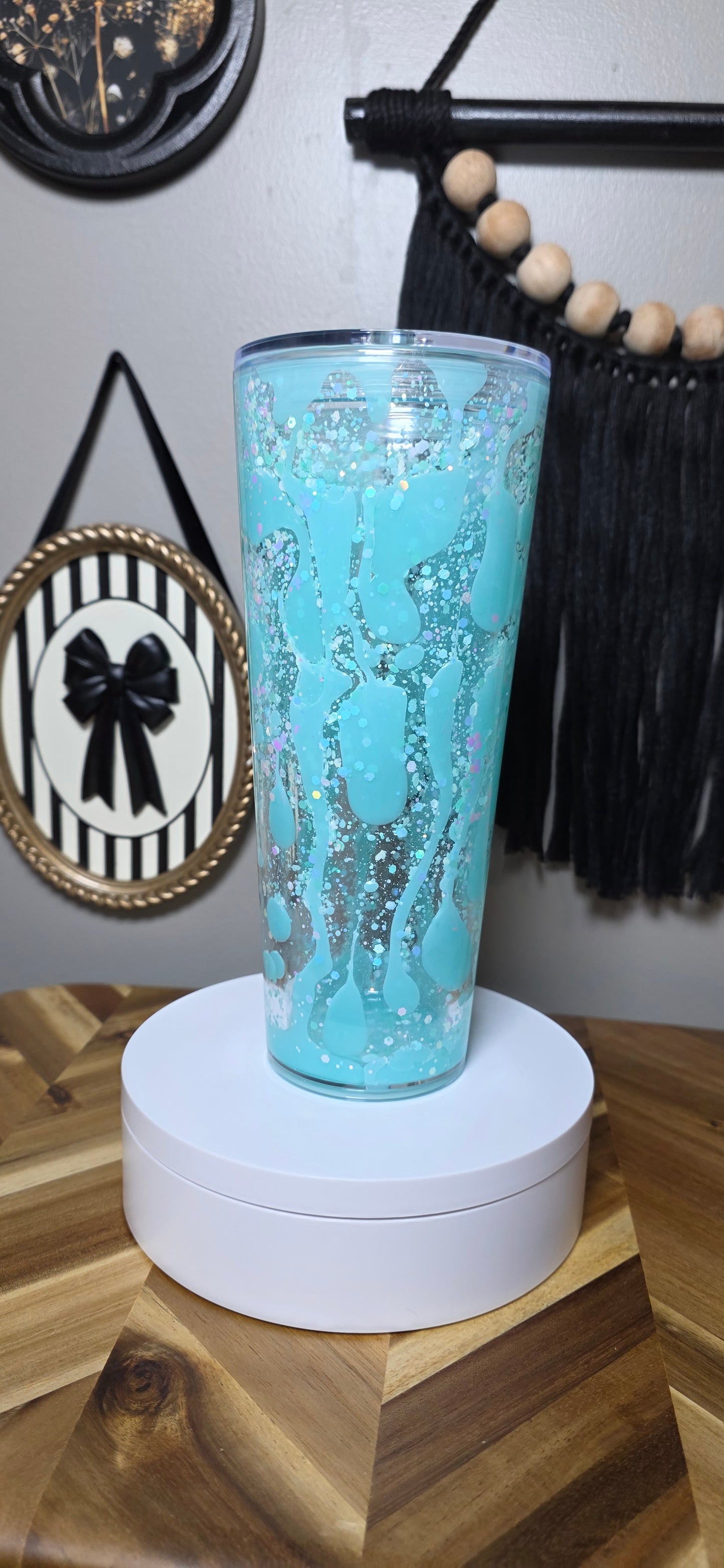 24 oz Baby Blue Medium Flow Lava