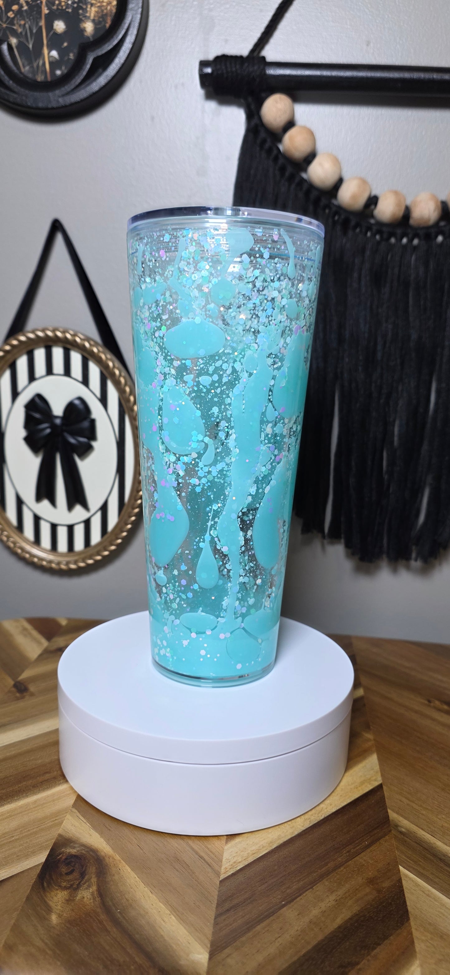 24 oz Baby Blue Medium Flow Lava