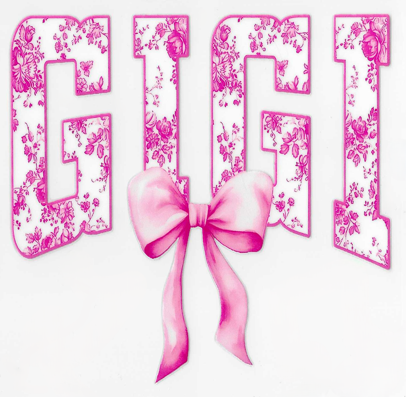 Pink Floral Gigi