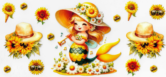 Sunflower Mermaid