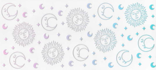Ombre Moons and Stars
