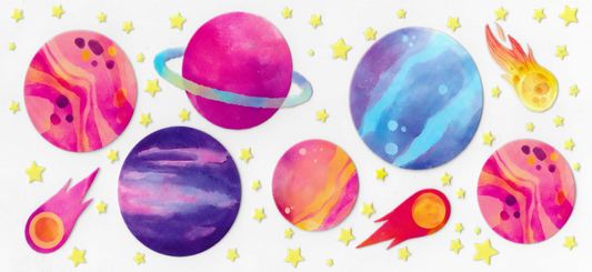 Cartoon Planets