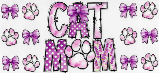 Purple Cat Mom
