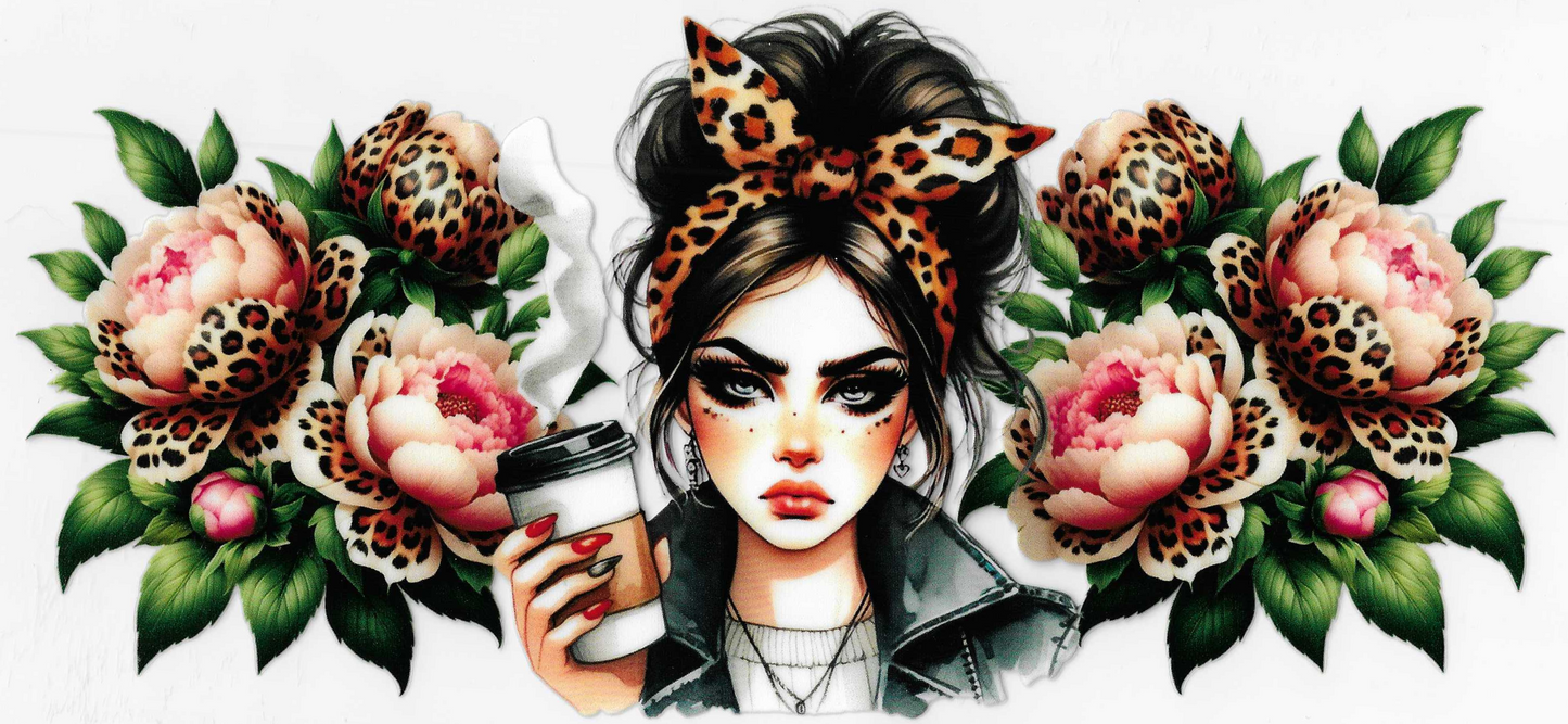 Cheetah Flowers & Coffee