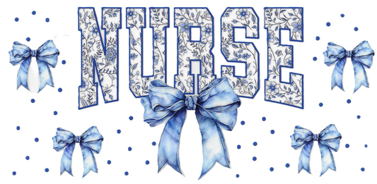 Blue Nurse & Bows