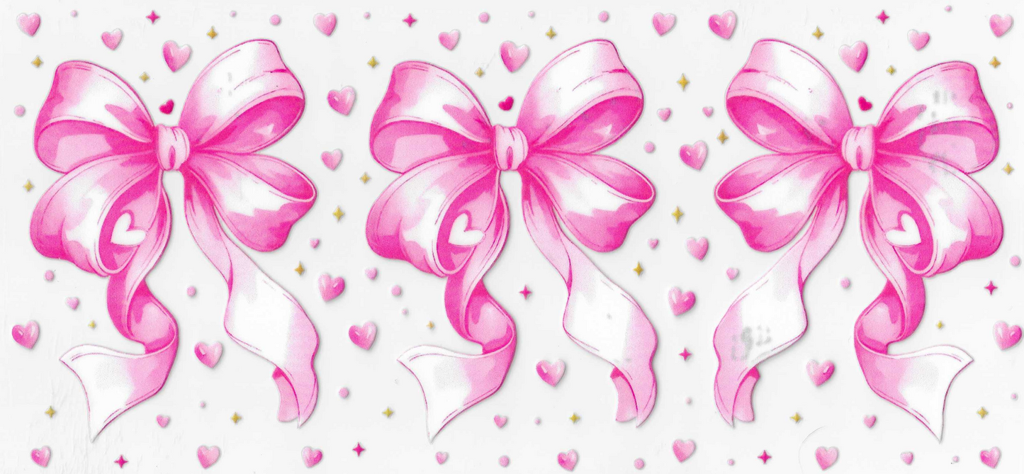 Large Pink Bows