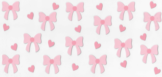 Pink Hearts & Bows
