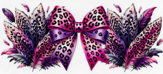 Cheetah Bow & Feathers 2.0