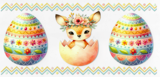 Decorated Eggs & Deer