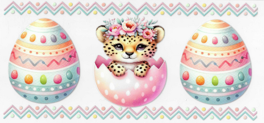 Decorated Eggs & Cheetah