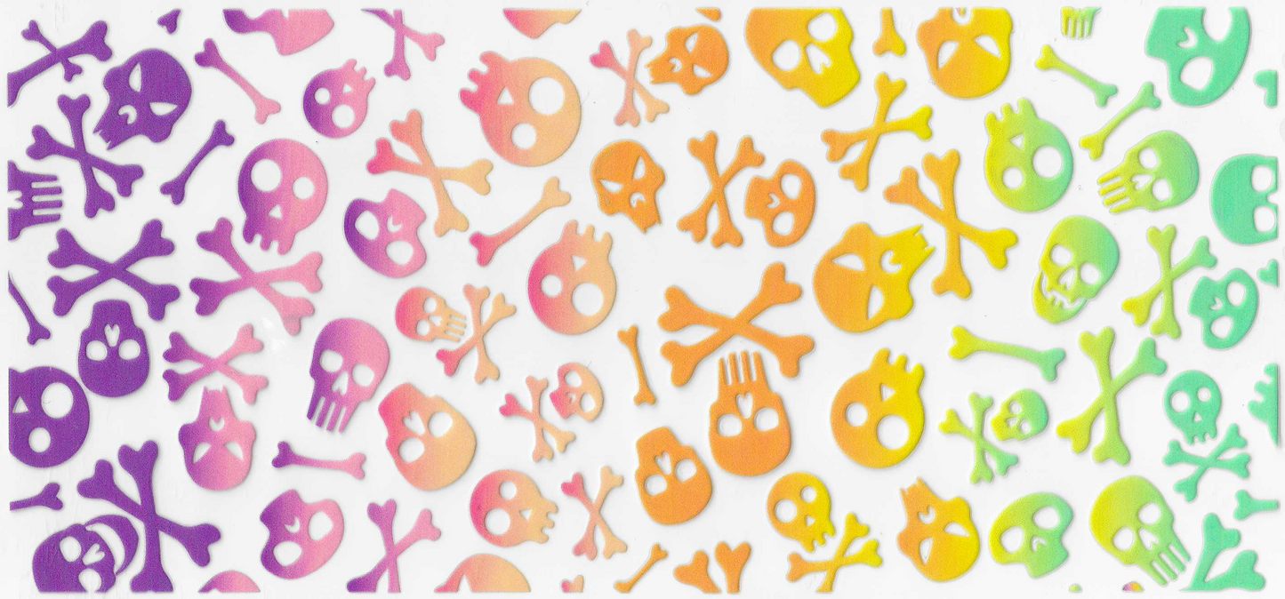 Ombre Skulls & Bones