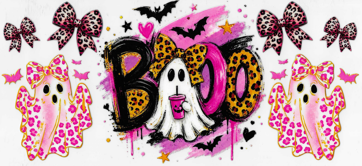Pink Ghost Boo